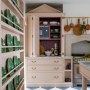 West Country townhouse | Bespoke storage unit - open | Interior Designers